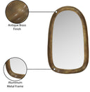 Auberge - Metal Mirror - Meridian Furniture - Accent Mirrors - Elite Enclave Home