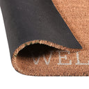 Doormats - Daisy Welcome Doormat - Ivory Multi / Natural