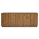 Kelvin - 5 Door Wood Media Console - Light Brown