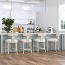 Idris - Counter Stool - White