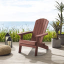 Heavy Duty Plastic Adirondack Chair - Brick Red
