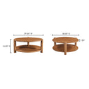 Olsen - Coffee Table - Light Brown - Moe's Home Collection - Coffee Tables - Elite Enclave Home
