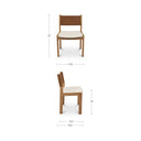 Carol - Leather Dining Chair (Set of 2) - Tan - Moe's Home Collection - Chair Sets - Elite Enclave Home