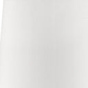 17" Metal Bedside Table Lamp With Shade - White