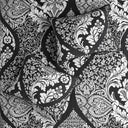 Vienna - 6 Piece Printed Cotton Quilt Set With Throw Pillows - Black