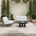 Rocca - Cement Side Table - Black - Moe's Home Collection - Side Tables - Elite Enclave Home