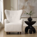 Ingel - Wingback Armchair - White - Uttermost - Wingback Chairs - Elite Enclave Home