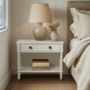 Beckett - Large Nightstand - Antique Cream - Madison Park Signature - Accent Nightstands - Elite Enclave Home