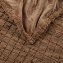 Zuri - Oversized Heated Throw - Brown Texture - Beautyrest - Heated Throws - Elite Enclave Home