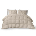Stay Puffed - Overfilled Down Alternative Comforter - Tan