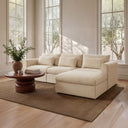 Swift - Slipper Chair - Light Beige - Moe's Home Collection - Stationary Chairs - Elite Enclave Home