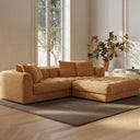 Davie - Ottoman - Golden Yellow - Moe's Home Collection - Ottomans - Elite Enclave Home
