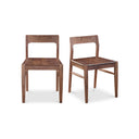Owing - Dining Chair Chair (Set of 2) - Walnut Brown - Moe's Home Collection - Chair Sets - Elite Enclave Home
