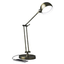 LED Adjustable Desk Lamp - Shiny Satin Brass