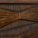 Bowtie - 3 Drawer Mid-Century Chest - Dark Brown - Uttermost - Accent Chests- Elite Enclave Home