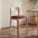 Oli - Counter Stool - Berry / Purple - Moe's Home Collection - Bar Height (28" - 30") - Elite Enclave Home