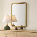 Atkinson - Modern Mirror - Brass - Uttermost - Accent Mirrors - Elite Enclave Home