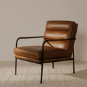 Verlaine - Armchair - Chestnut Brown - Moe's Home Collection - Arm Chairs - Elite Enclave Home