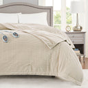 Electric Micro Fleece - Queen Heated Blanket - Beige