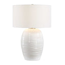 Alkman - Table Lamp - White Glaze