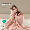 Windom - All Season Hypoallergenic Twin Blanket With 3M Scotchgard - Blush