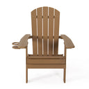Heavy Duty Plastic Adirondack Chair - Light Brown