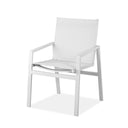 Metal Indoor Outdoor Dining Chair (Set of 2) - White