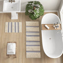 Asher - 20x32" Bath Rug - Navy