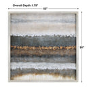Layers - Landscape Art - Pearl Silver