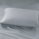 Microfiber - Queen Sheet Set With Side Storage Pockets - Gray