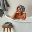 800GSM - 2 Piece Set Bath Sheet Antimicrobial - Gray - Madison Park Signature - Towel Sets - Elite Enclave Home