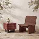 Farren - Outdoor Side Table - Brown - Moe's Home Collection - Side Tables - Elite Enclave Home