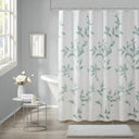 Cecily - Burnout Printed Shower Curtain - Seafoam - Madison Park - Shower Curtains - Elite Enclave Home