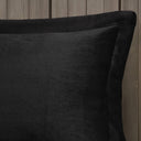 Alton - King Plush Sherpa Down Alternative Comforter Set - Black - Woolrich - Comforters & Sets - Elite Enclave Home