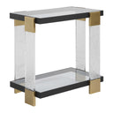 Bendena - Modern Side Table - Black - Uttermost - Side Tables- Elite Enclave Home