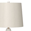 Novelty Table Lamp Coastal With Off-White Empire Shade (Set of 2) - Natural White And Blue