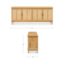 Seymour - Sideboard - Natural - Moe's Home Collection - Sideboards - Elite Enclave Home