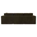 Cates - Classic L Modular Sectional - Dark Green - Moe's Home Collection - Stationary Sectionals - Elite Enclave Home