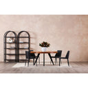 Nora - Vegan Leather Dining Chair (Set of 2) - Black - Moe's Home Collection - Chair Sets - Elite Enclave Home