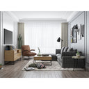 Brinley - Marble Accent Table - Beige - Moe's Home Collection - Accent Tables - Elite Enclave Home