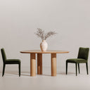 Calla - Velvet Dining Chair (Set of 2) - Green - Moe's Home Collection - Chair Sets - Elite Enclave Home