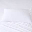 Microfiber - Sheet Set With Side Storage Pockets - White