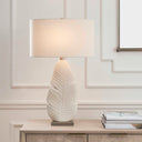 Palm Leaf - Table Lamp - White - Uttermost - Table Lamps - Elite Enclave Home