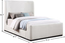 Oliver - Bed - Meridian Furniture - Upholstered Beds - Elite Enclave Home