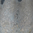 Concrete Table Lamp With Cream Empire Shade - Teal Blue