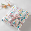 Cozy Soft - 3 Piece Twin Long Flannel Printed Sheet Set - White Holiday Trees