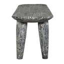 Fade To Black - Wood Bench - Black / White