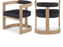 Manchester - Dining Chair - Natural Frame - Meridian Furniture - Arm Chairs - Elite Enclave Home