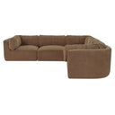 Matina - Classic L Modular Sectional - Taupe - Moe's Home Collection - Stationary Sectionals - Elite Enclave Home