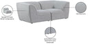 Miramar - 2 Seat Modular Sofa - Meridian Furniture - Stationary Sectionals - Elite Enclave Home